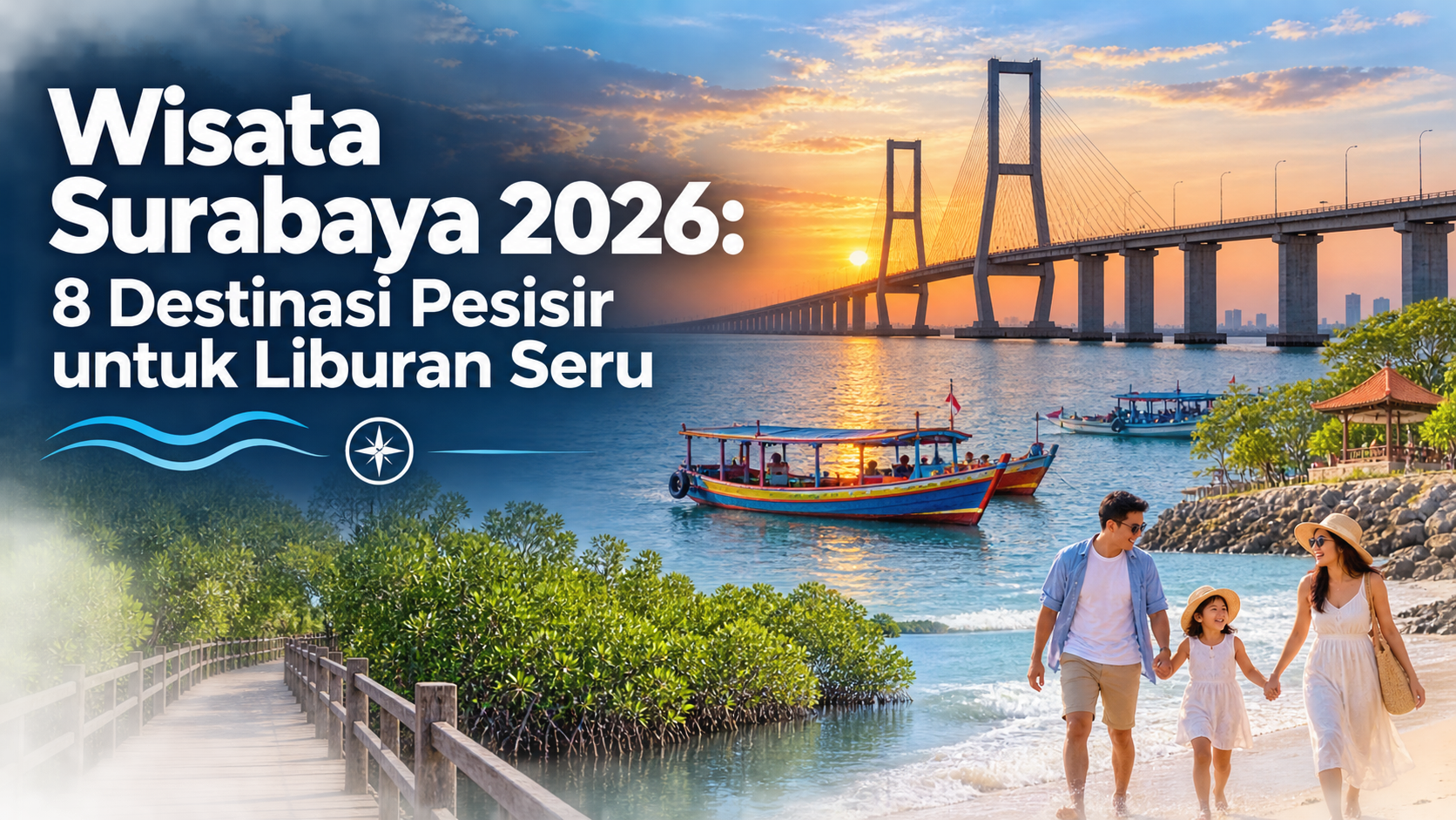 surabaya - Wisata Surabaya 2026: 8 Destinasi Pesisir untuk Liburan Seru